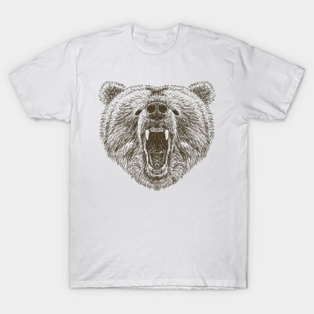 Bear T-Shirt by Digster